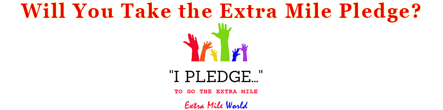 Extra Mile Pledge